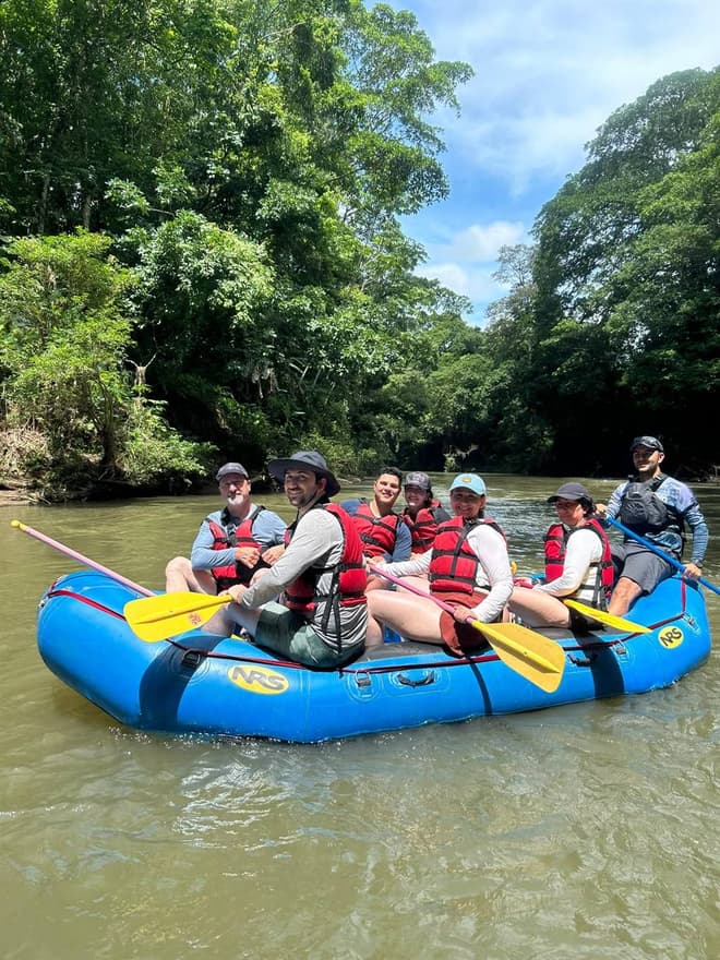 Safari Float wildlife river tour near La Fortuna