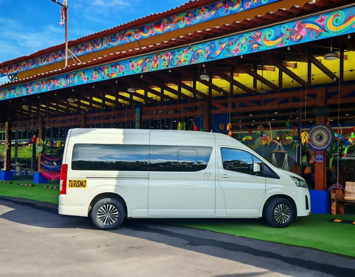 Our Toyota Hiace, ready for the road